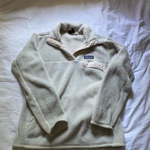 White fleece Patagonia